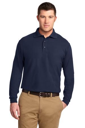 Men's Long Sleeve Silk Touch Sport Shirt, K500LS