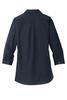 Port Authority Ladies 3/4-Sleeve Carefree Poplin Shirt - LW102