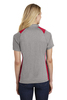 Ladies Heather Colorblock Contender Polo. LST665.